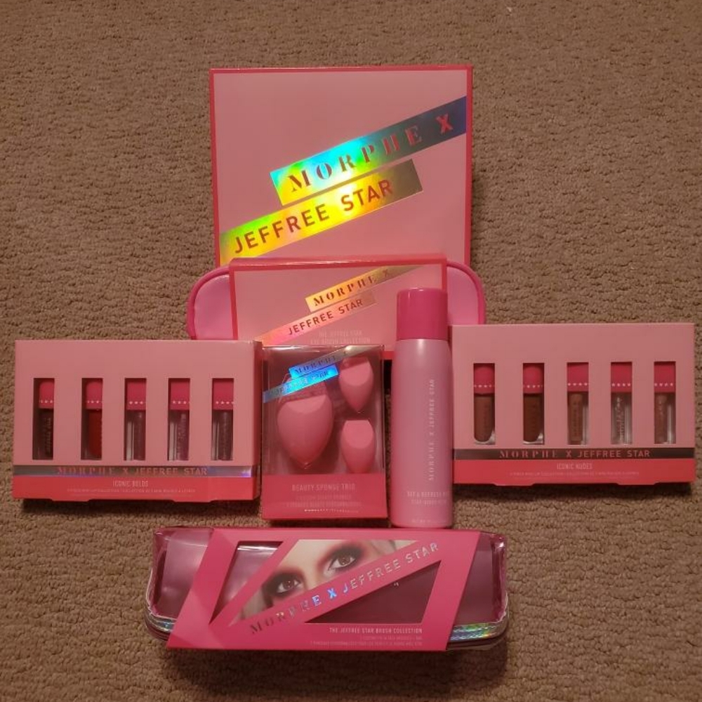 Morphe x jeffree star complete collection